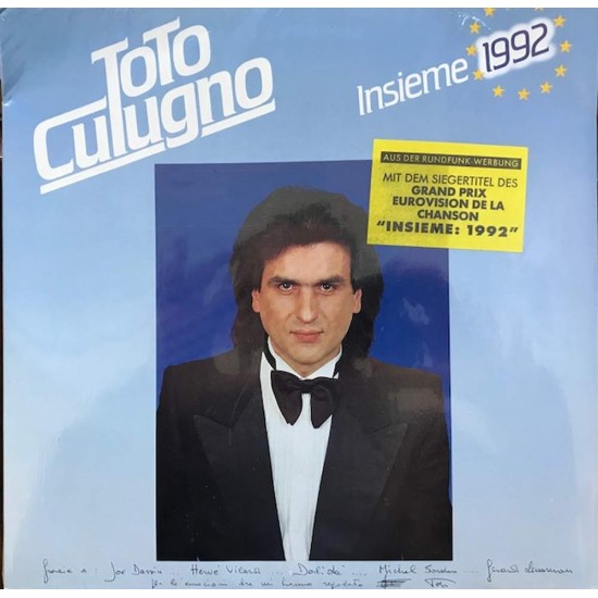 Пластинка Toto Cutugno Insieme: 1992